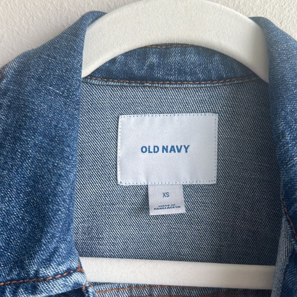 Old Navy Blue Jean Denim Jacket - Picture 3 of 7